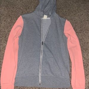 Peach/ Gray Hoodie